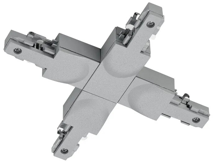 Σύνδεσμος Ράγας Trio Lighting DUOLINE 702487 Γκρι Τιτανίου (Titan Grey)