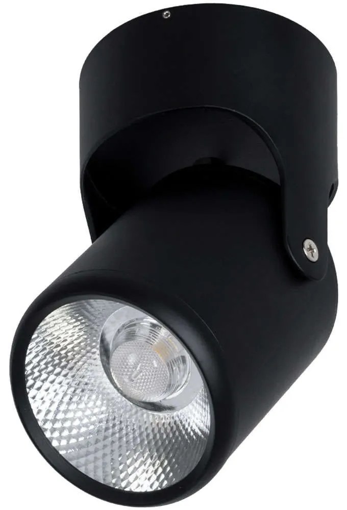 Φωτιστικό Οροφής - Σποτ Detronic 60503 Φ9x16cm Led 1350lm 10W 6000K Black GloboStar