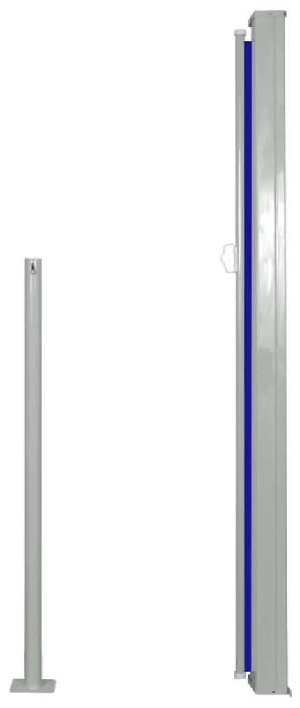 Σκίαστρο Πλαϊνό Συρόμενο Μπλε 140 x 300 εκ. - Μπλε