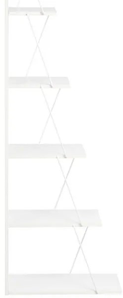Βιβλιοθήκη mini Tars λευκό 50x22x150εκ 50x22x150 εκ.