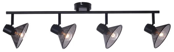 Σποτ Πολύφωτο Aca Paloma TNK2834SB Black
