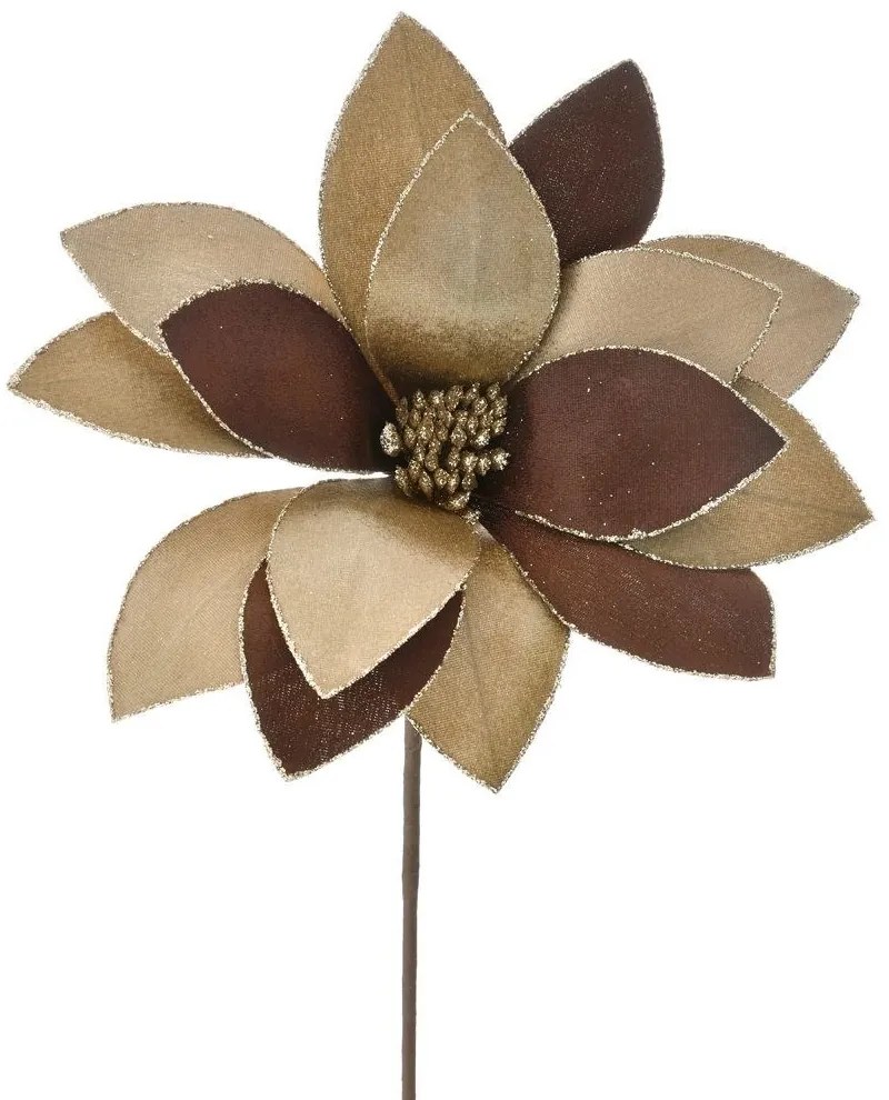 Λουλούδι - Κλαδί Αλεξανδρινό 75482 Φ27x55cm Beige-Brown