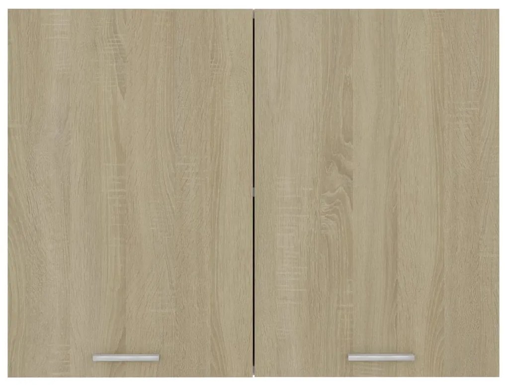 vidaXL Ντουλάπι Κρεμαστό Sonoma Δρυς 80 x 31 x 60 εκ. από Επεξ. Ξύλο