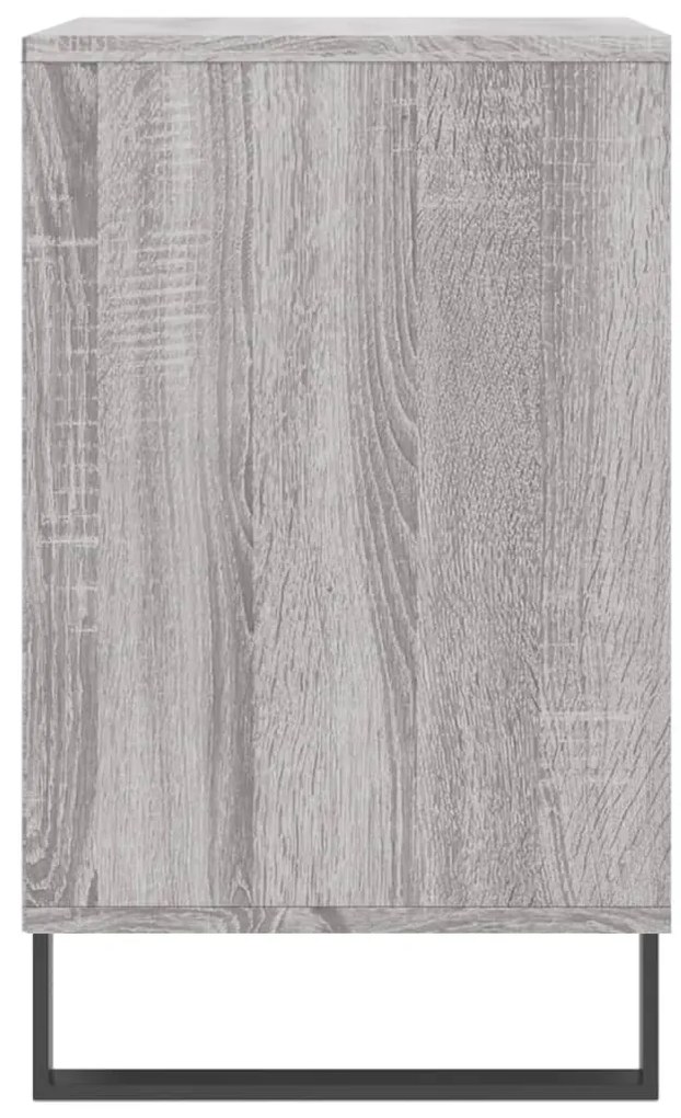 vidaXL Παπουτσοθήκη Γκρι Sonoma 102x36x60 εκ. από Επεξεργασμένο Ξύλο