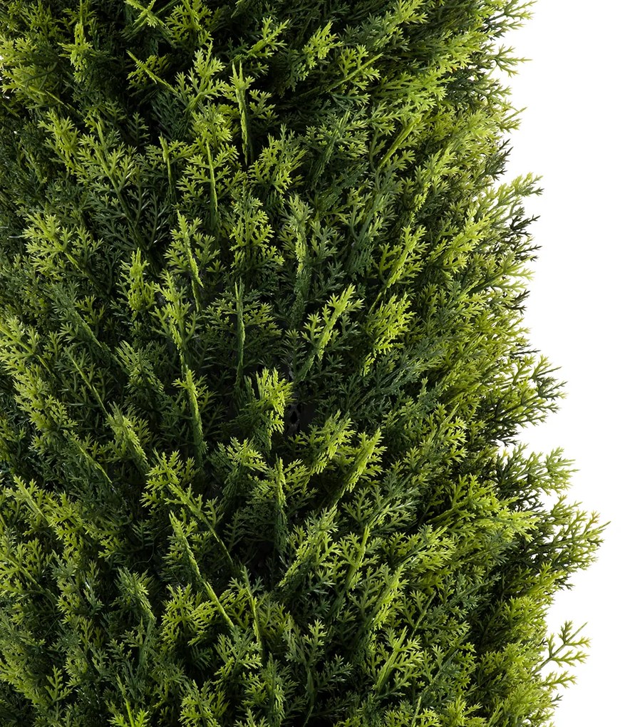 GloboStar® Artificial Garden CYPRESSUS SEMPERVIRENS 20395 Τεχνητό Διακοσμητικό Φυτό Μεσογειακό Κυπαρίσσι Υ150cm