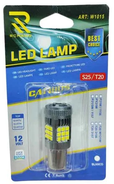 Rchang Λάμπα Αυτοκινήτου Λευκό Φώς Canbus 12V S25/T20 W1015 - Led Lamp