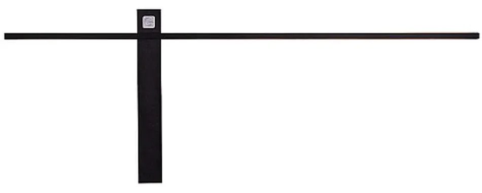 Φωτιστικό Τοίχου - Απλίκα Impulse S 8115 6W Led Black Nowodvorski Aluminium, Plastic
