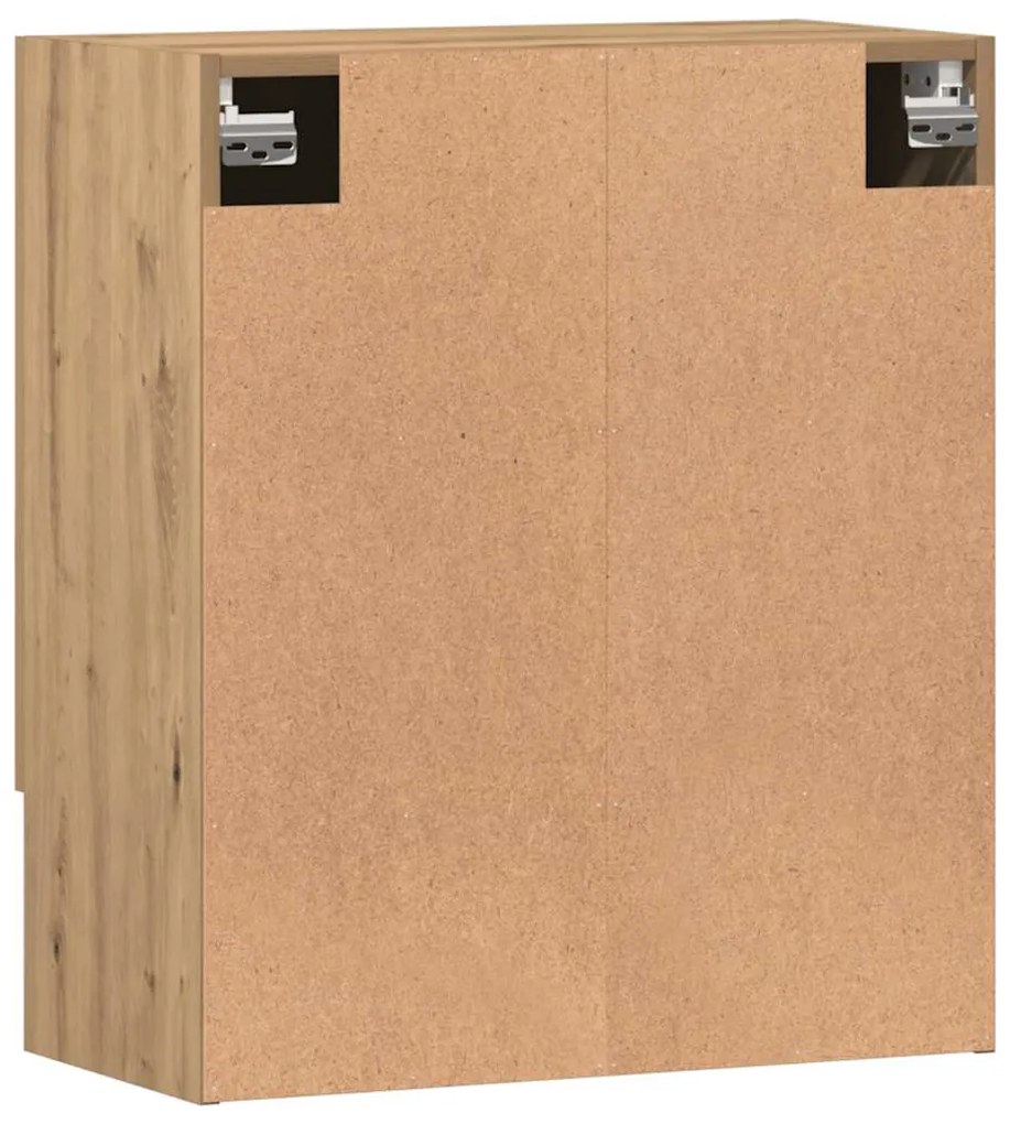 vidaXL Ντουλάπι Τοίχου τεχνίτης Δρυς 60x31x70 εκ. Επεξεργασμένο Ξύλο