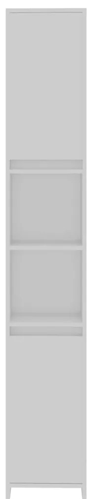 vidaXL Στήλη Μπάνιου Λευκή 30 x 30 x 183,5 εκ. από Μοριοσανίδα