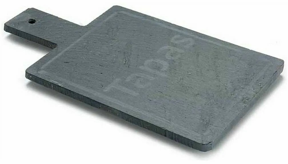 Δίσκος για σνακ Kinvara Μαύρο Ξύλο 11 x 1 x 19,5 cm 11 x 19 x 1,5 cm Με λαβή (48 Μονάδες)