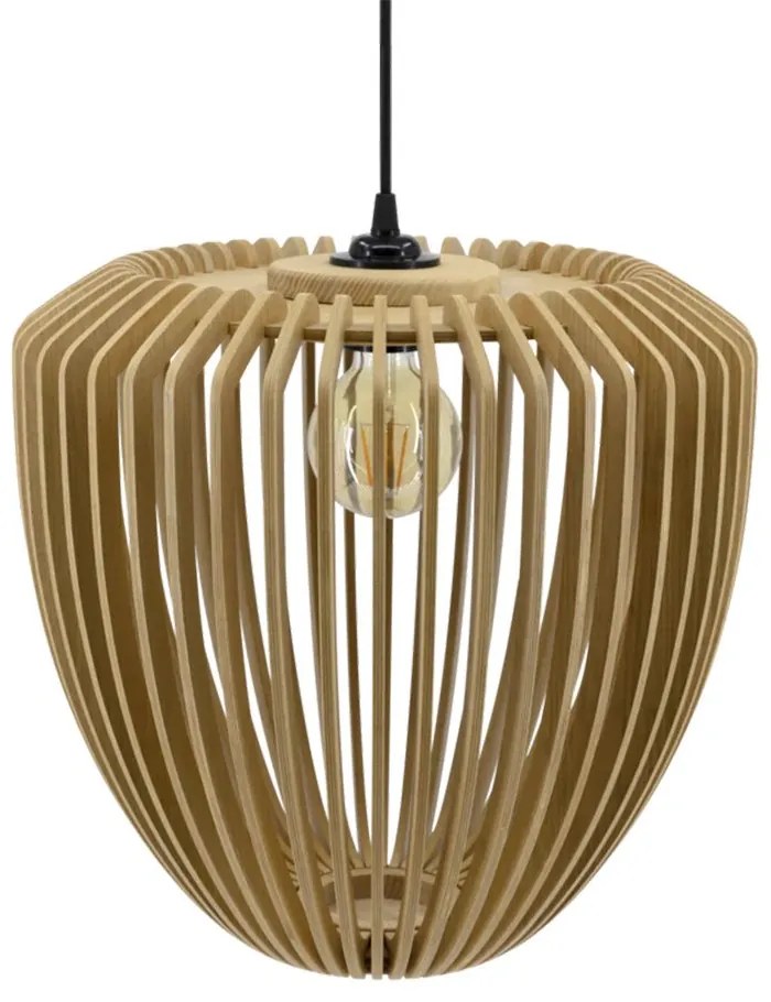 Καπέλο Φωτιστικού/Αμπαζούρ Clava 2242 Φ38x39cm 1xE27 15W Oak Umage