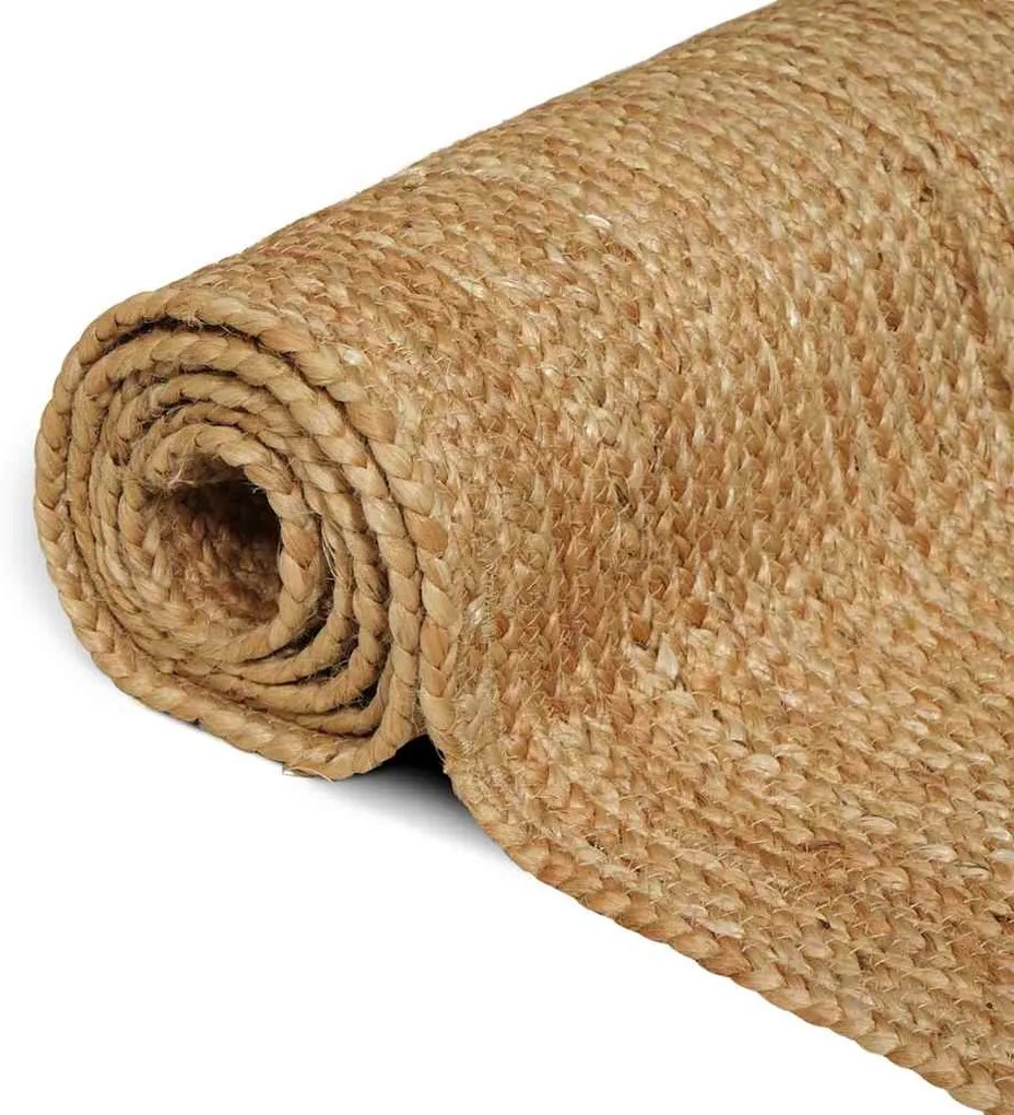 vidaXL Χαλί Μπεζ 100 x 200 cm Γιούτα