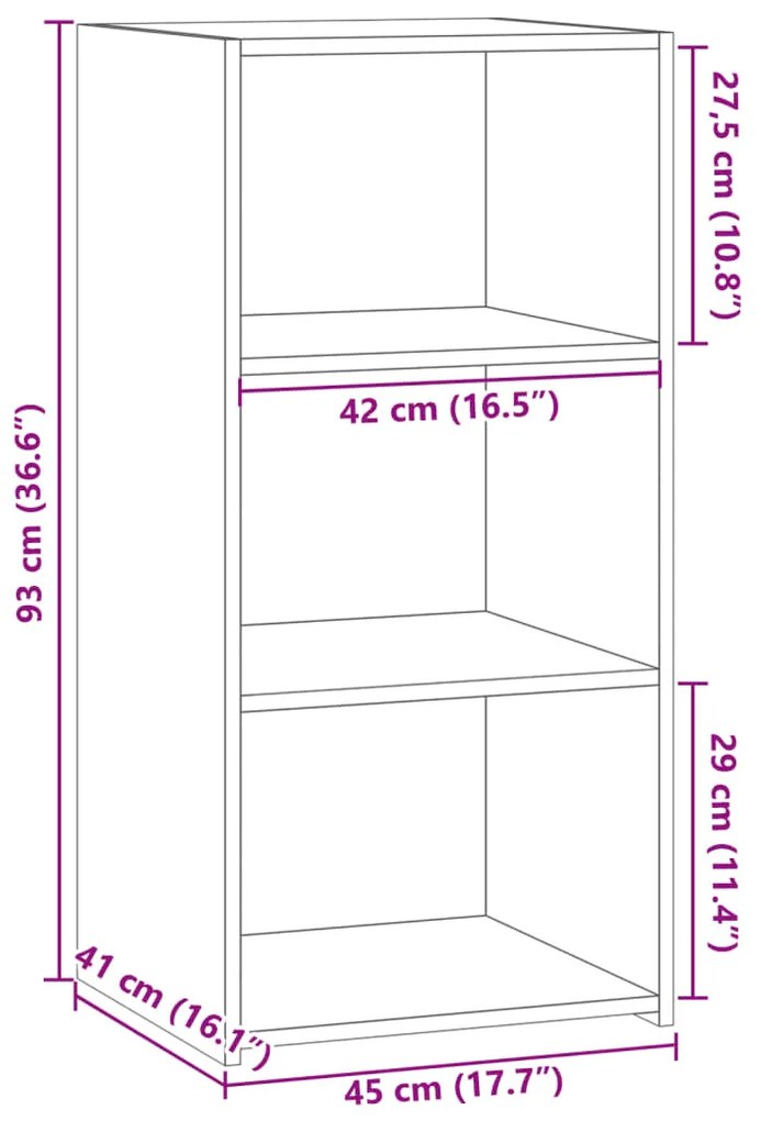 ΝΤΟΥΛΑΠΙ ΚΑΠΝΙΣΤΗ ΔΡΥΣ 45X41X93 ΕΚ. ΑΠΟ ΕΠΕΞΕΡΓ. ΞΥΛΟ 846359