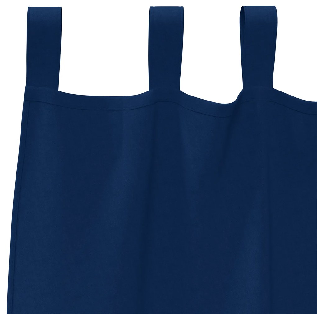 vidaXL Κουρτίνες συσκότισης 2 pcs Σκούρο Μπλε 225 x 140 εκ.
