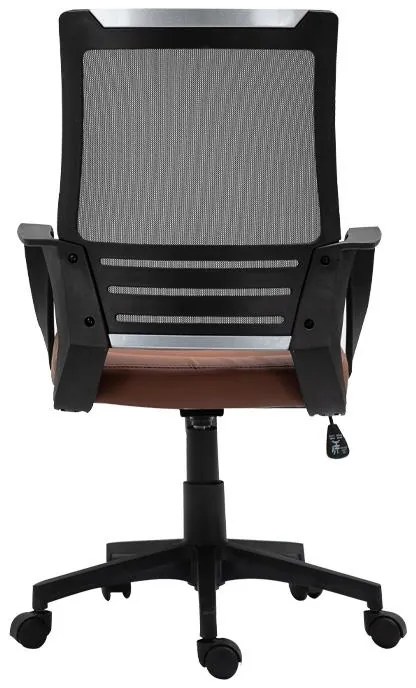 Καρέκλα Γραφείου FL19-3Α Fylliana Καφέ 60x63x95/105 εκ. 60x63x105 εκ.
