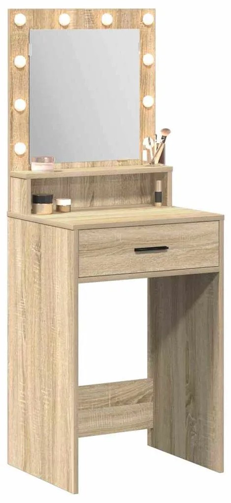vidaXL Κομοδίνο Sonoma Δρυς 50 x 41 x 135 εκ Επεξεργασμένο ξύλο