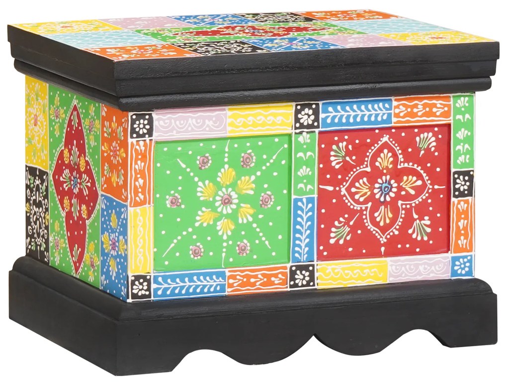 vidaXL κουτί αποθήκευσης vitaXL 40x30x30 cm Στερεό Ξύλο Μαγκά