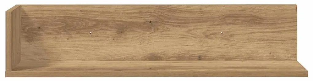 vidaXL Ράφια τοίχου 2 τεμάχια Artisan Oak Κατασκευασμένο ξύλο