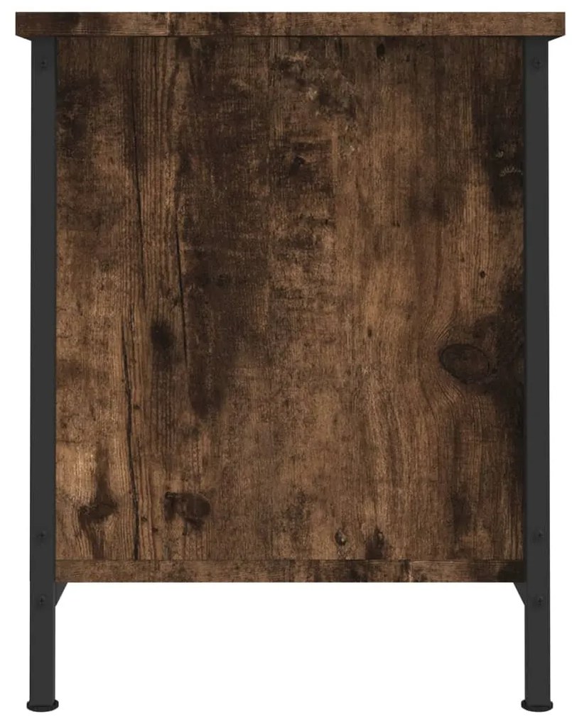 vidaXL Έπιπλο Τηλεόρασης με Πόρτες Καπν. Δρυς 60x35x45 εκ. Επεξ.Ξύλο