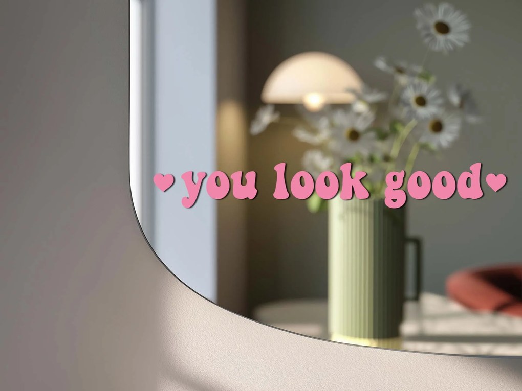 Αυτοκόλλητο για καθρέφτη S12 – You look good