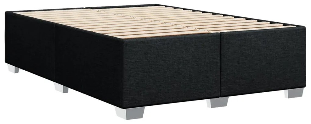 ΚΡΕΒΑΤΙ BOXSPRING ΜΕ ΣΤΡΩΜΑ ΜΑΥΡΟ 140X190 ΕΚ. ΥΦΑΣΜΑΤΙΝΟ 3288178