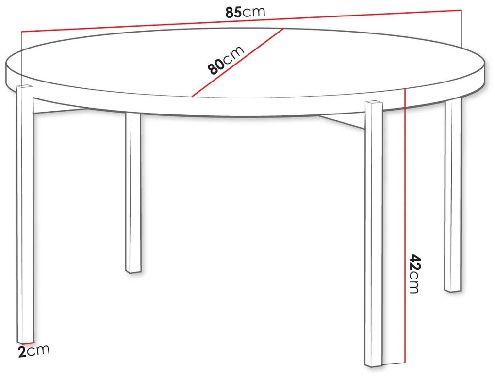 Τραπεζάκι σαλονιού Sigma A-Kafe - mauro