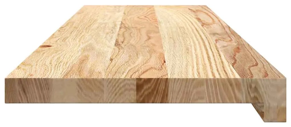 vidaXL Περβάζια παραθύρων 2 τεμ. 90x25x2 εκ. Ακατέργαστο Μασίφ Δρυός