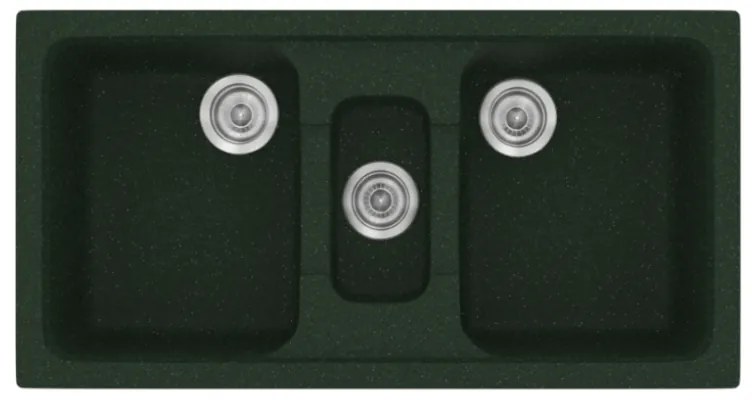 Sanitec Classic 325 Granite Green Ένθετος Νεροχύτης