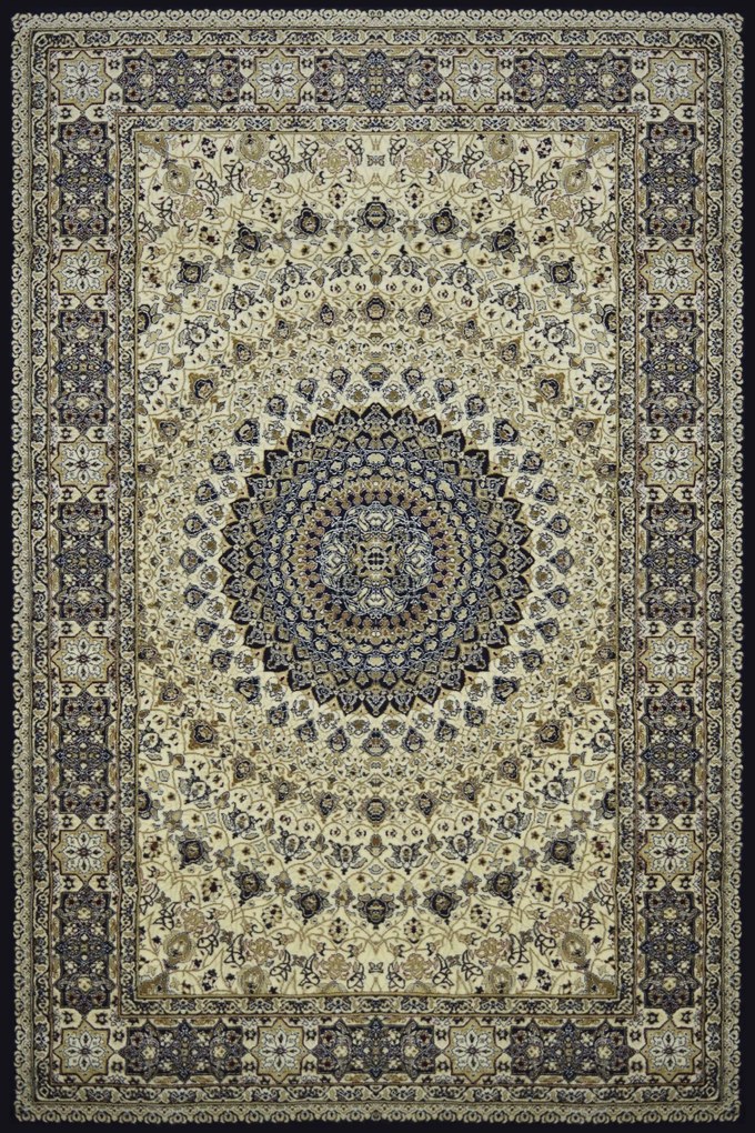 Χαλί Nain Beige-Blue Barok 200X300cm