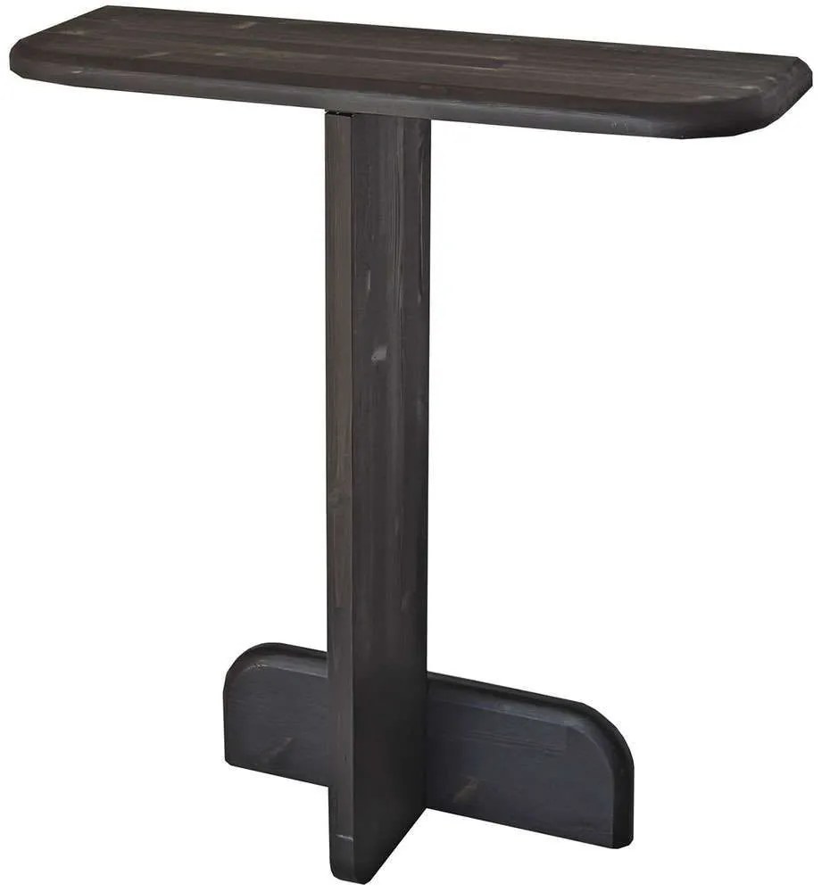 Κονσόλα Pratico 552NOS1912 80x25x85cm Anthracite Wood