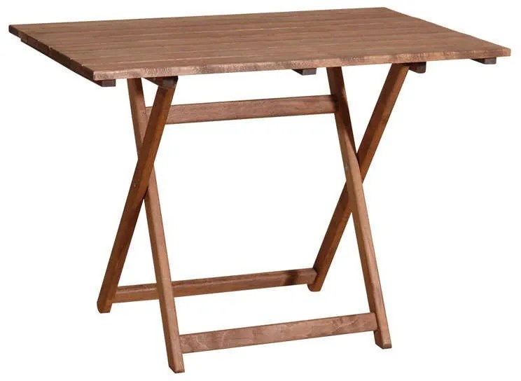 Τραπέζι Πτυσσόμενο 213719 100x60x72cm Brown