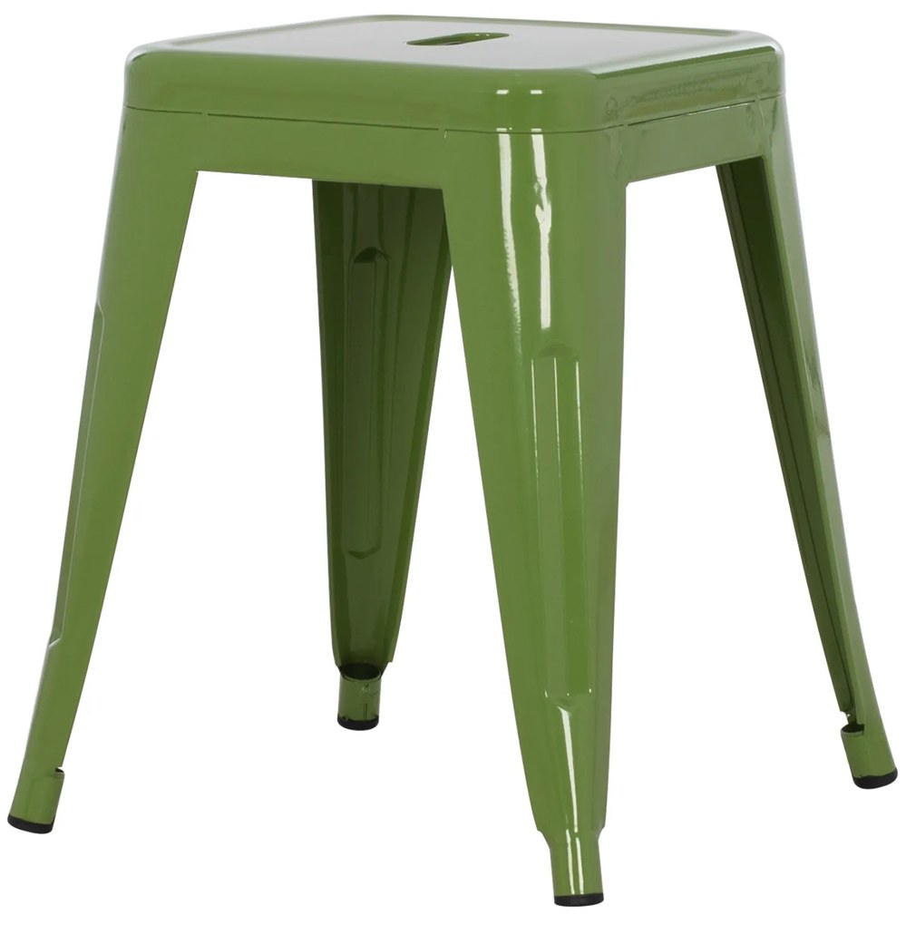ΣΚΑΜΠΟ ΜΕΤΑΛΛΙΚΟ MELITA HM0096.53 ΣΕ LIGHT OLIVE GREEN ΧΡΩΜΑ 39x39x46Υεκ. (1 Τεμμάχια)