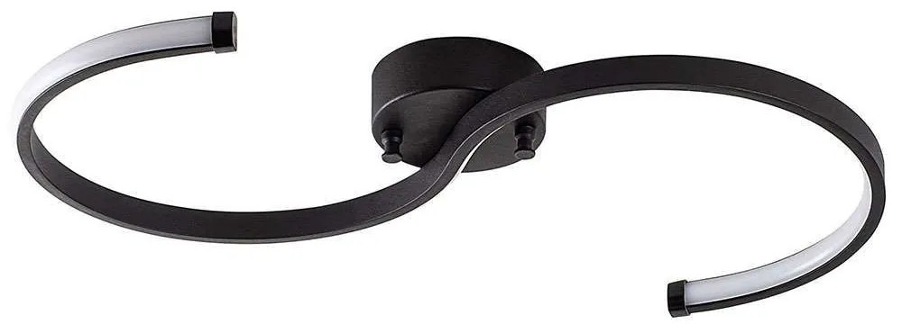 Φωτιστικό Οροφής - Πλαφονιέρα Es 119FRS1529 25x5x51cm Led 16W 3000K Black Opviq