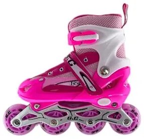 Αυξομειούμενα Roller G&amp;C SK2 ΣΕΤ 3ΣΕ1 Ροζ LED-LARGE (38-42)