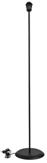 Heronia Βάση Φωτιστικού Δαπέδου Μεταλλικό Υ126cm FLB-03-B Μαύρο 09-0132