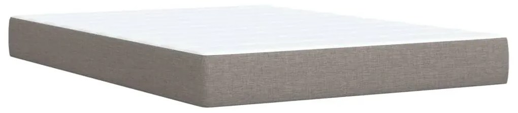 ΚΡΕΒΑΤΙ BOXSPRING ΜΕ ΣΤΡΩΜΑ TAUPE 160X200 ΕΚ. ΥΦΑΣΜΑΤΙΝΟ 3287130