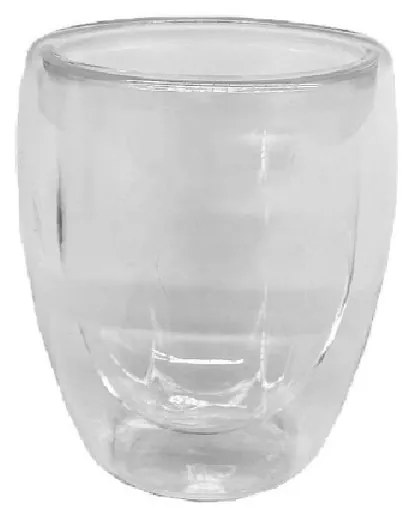Ποτήρι Διπλότοιχο Γυάλινο Διάφανο ESPIEL 350ml DWRA1010