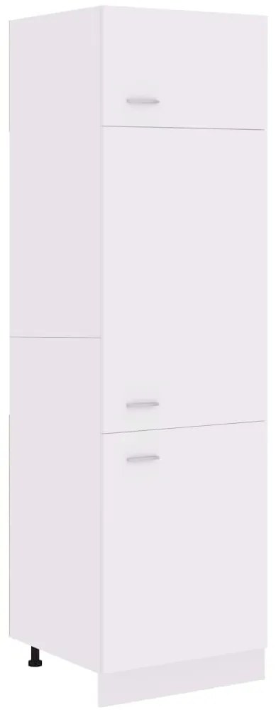 vidaXL Ντουλάπι Ψυγείου &quot;Lyon&quot; Λευκό 60x57x207 εκ. από Τεχνητό Ξύλο