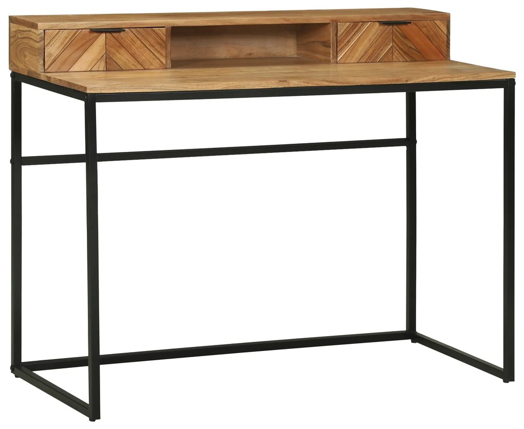 vidaXL Γραφείο 110x50x87 εκ. Στερεό ξύλο ακακίας