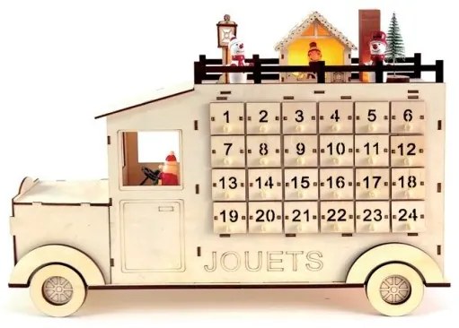 Διακοσμητικό Επιτραπέζιο 15xLED 0,9W 3xAA IP20 3000K Μπεζ X07151152 Aca-X07151152-Μπεζ X07151152