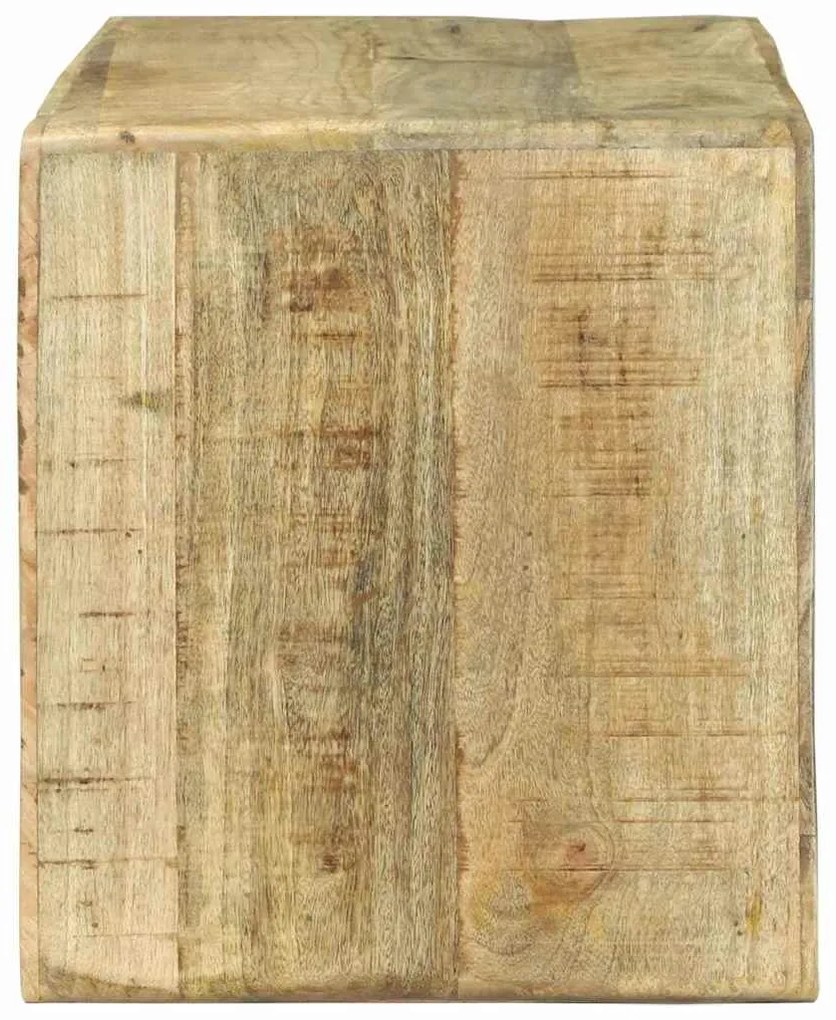 vidaXL Ντουλάπι TV με ράφι Καφέ 80 x 32 x 36 εκ. Μασίφ ξύλο μάνγκο