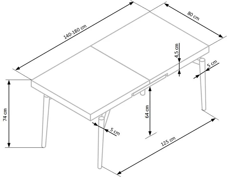 CAMBELL ext. table DIOMMI V-CH-CAMBELL-ST