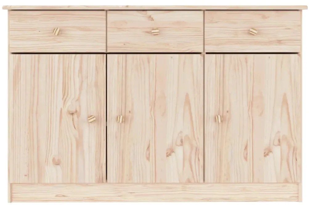 vidaXL Ντουλάπι ALTA 112 x 35 x 73 εκ. από Μασίφ Ξύλο Πεύκου