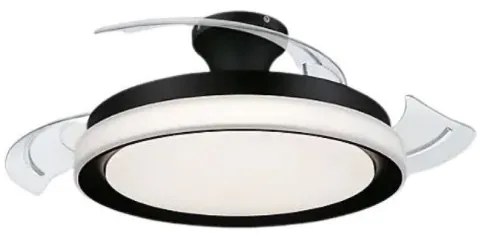 Ανεμιστήρας Με Φωτιστικό Οροφής Bliss 35+28W Philips-929004081701-Μαύρο 929004081701