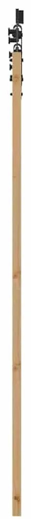 vidaXL Συρόμενη Πόρτα ORKDAL Καφέ 86 x 198.5 cm Ξύλο και μέταλλο