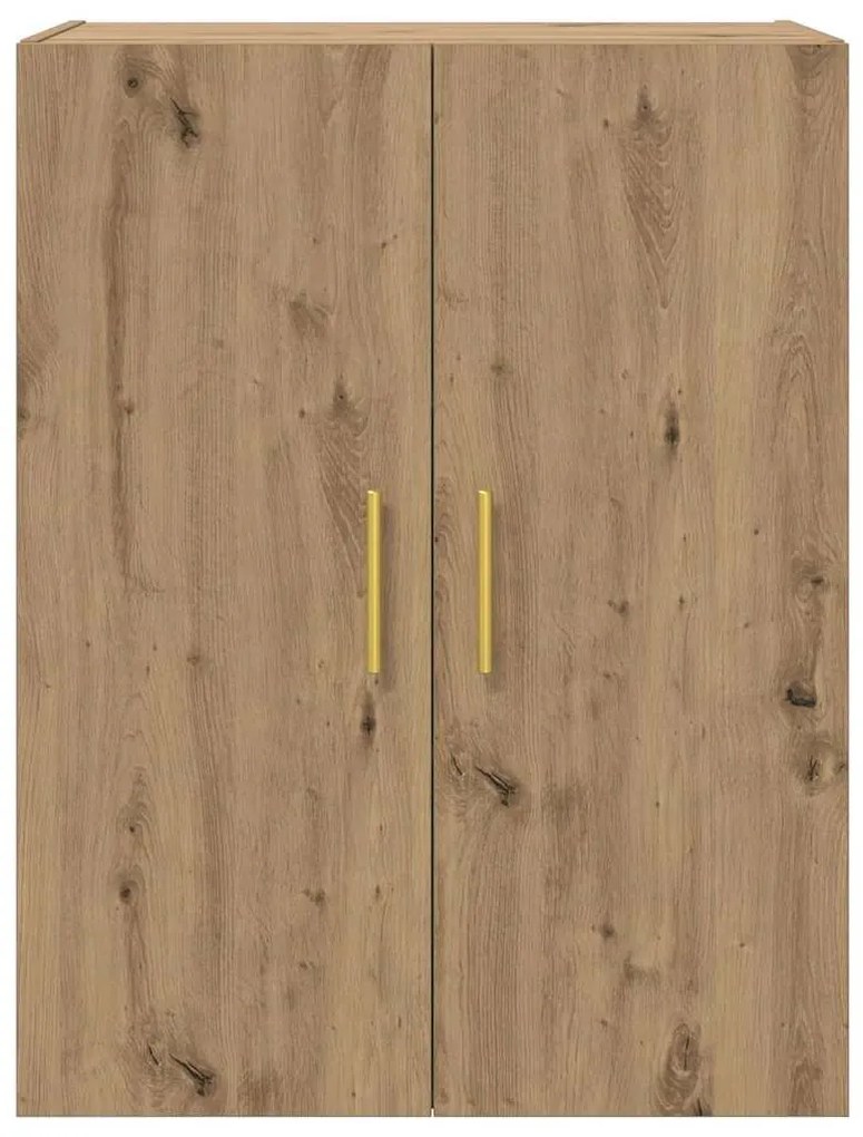 vidaXL Επιτοίχιο ντουλάπι Καφέ 69.5 x 34 x 90 εκ. Επεξεργασμένο ξύλο