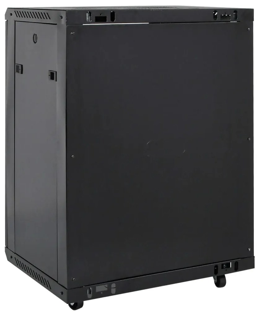 vidaXL Καμπίνα Δικτύου με Περιστ. Πόδια 15U 19" IP20 53x40x80 εκ.