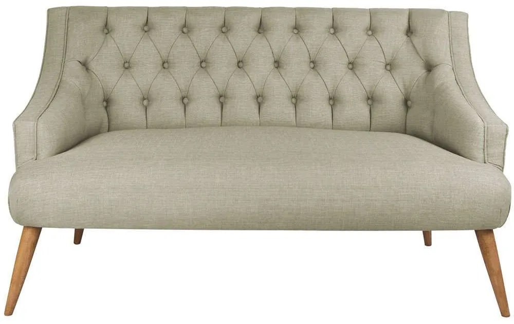 Καναπές Διθέσιος Lamont 558ZEN1233 140x74x80cm Grey