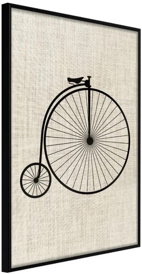 Αφίσα - Penny-Farthing - 20x30 - Μαύρο - Χωρίς πασπαρτού