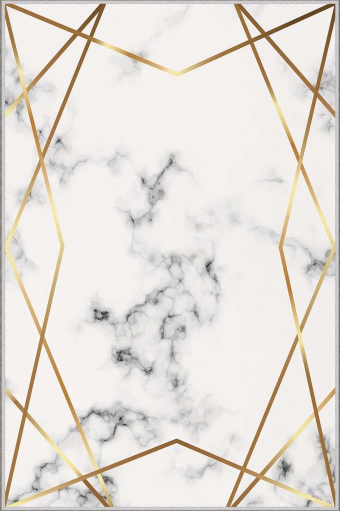 Χαλί Hmnt608 474HFT1320 White-Gold Conceptum Hypnose 120X180cm